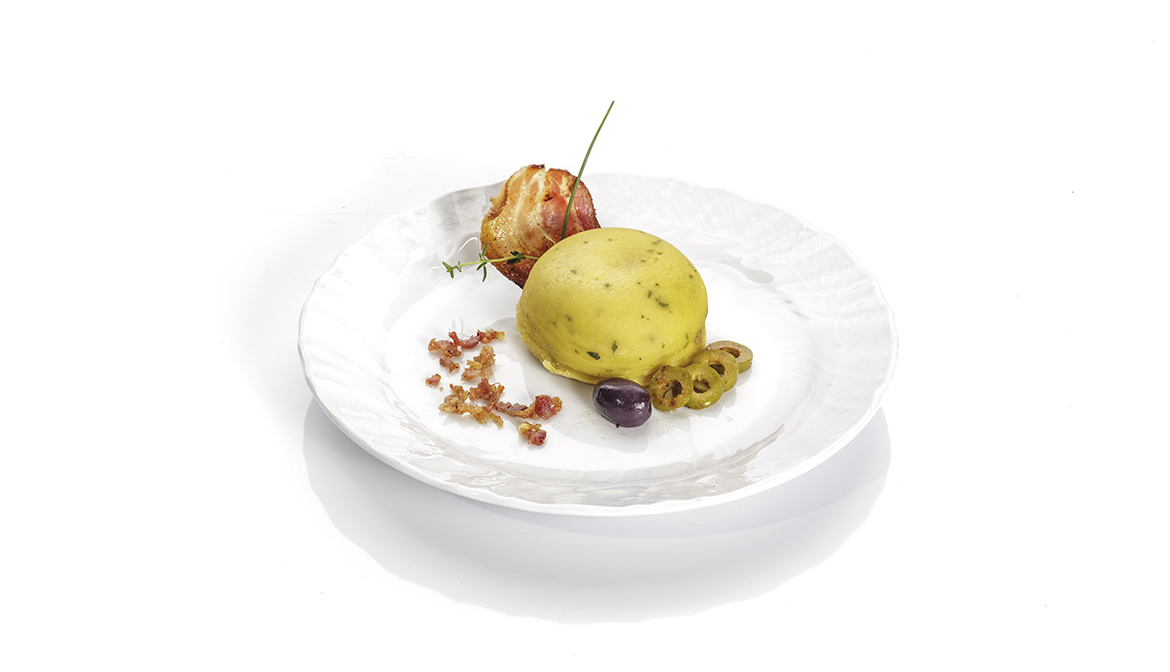 BACON AND OLIVE TART