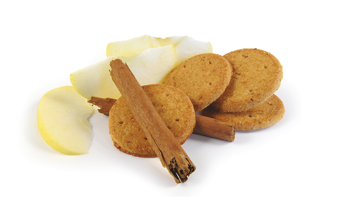 BIG APPLE AND CINNAMON BISCUIT