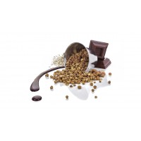 CHOCOLATE AND CARAMEL MUESLI 