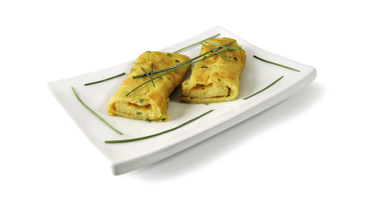 GLUTEN-FREE CHIVES OMELETTE