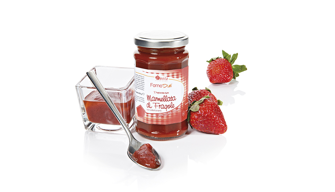 STRAWBERRY JAM JAR